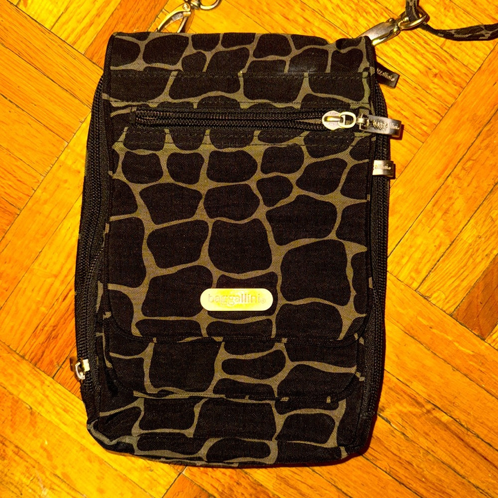 AMAZING Giraffe Print Mini Crossbody by BAGGALINI